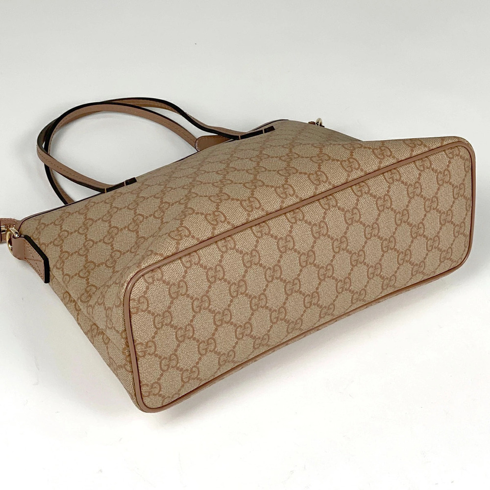 Gucci bag shoulder pink handbag canvas GG beige